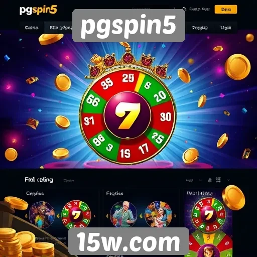 Acessibilidade e interface do usuário do site pgspin5